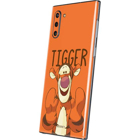 Disney Winnie the Pooh Tigget Portrait Galaxy Note 10 Skin